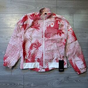 NWT Lululemon Convertible Jacquard Jacket Canada Olympics Official Issue